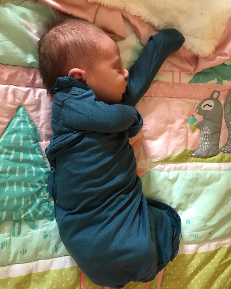 Newborn Knotted Gown - COPP - Customer Photo From Megan Coe